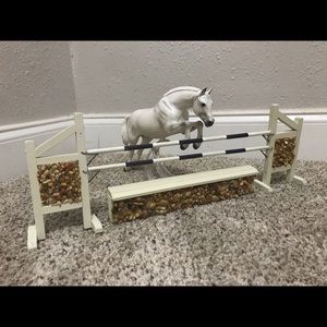 Traditional handmade Breyer horse Jump